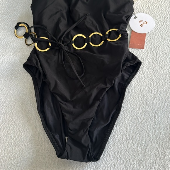 PQ SWIM Link Belted One piece swimsuit, Size Small, BRAND NEW, $164 - Picture 7 of 10